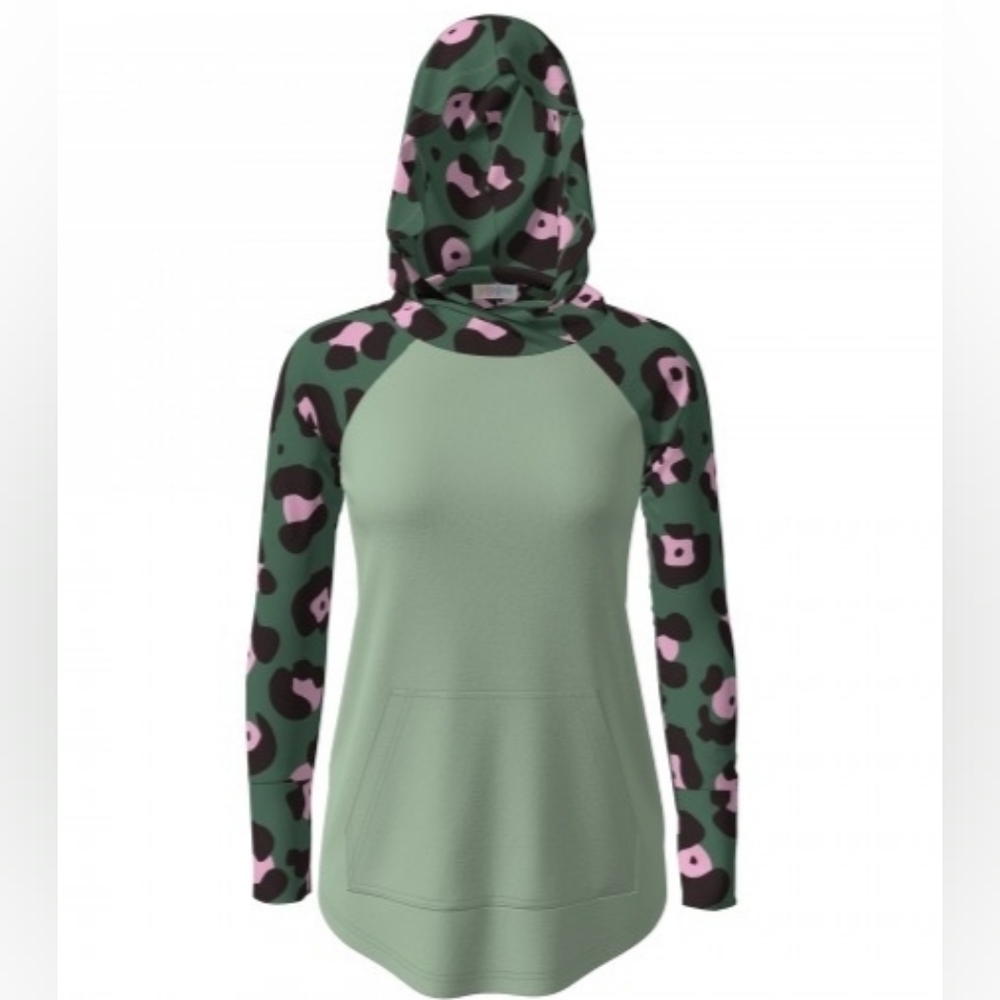 Green 💚 Amber Hoodie